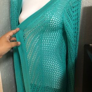 Turquoise Cardigan